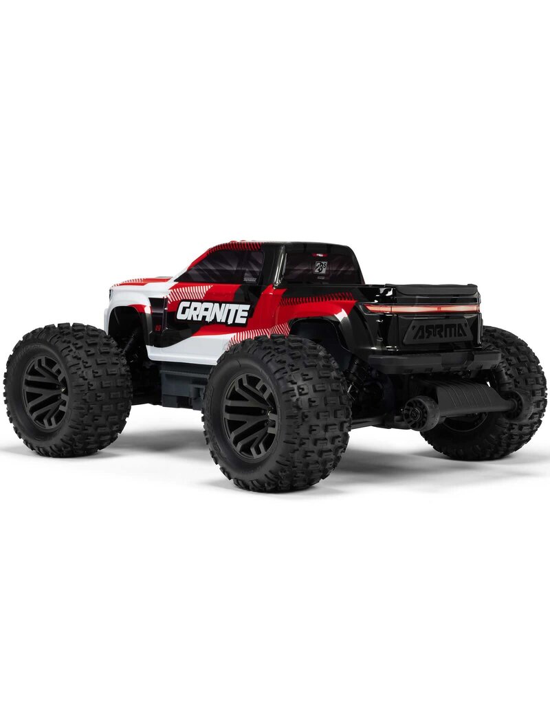 ARRMA ARA4302V4T2 1/10 GRANITE 4X4 223S BLX BRUSHLESS MONSTER TRUCK RTR WITH DSC: RED