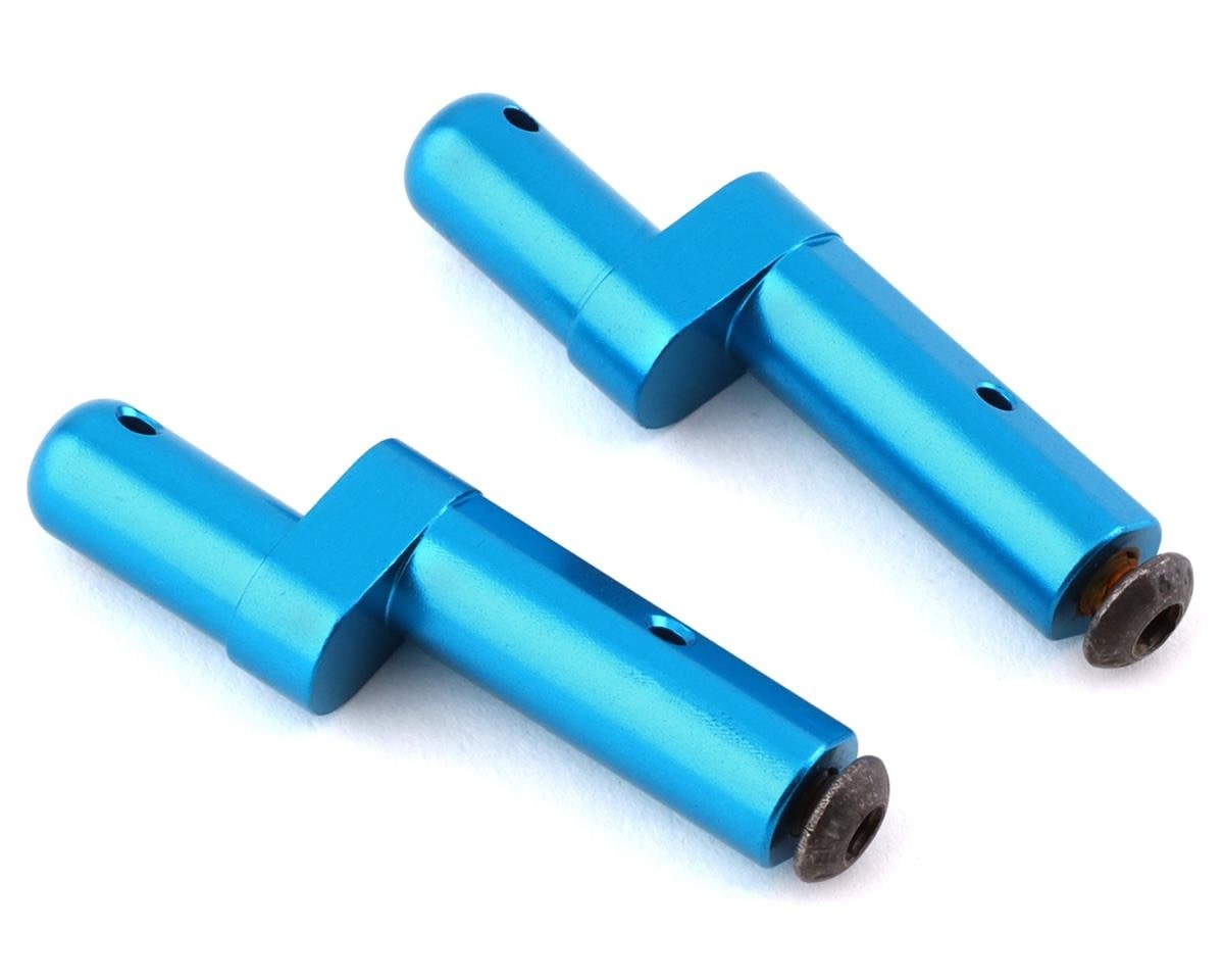 YEA-TT02-021BU TAMIYA TT-02 ALUMINUM BATTERY POSTS (BLUE) (2)