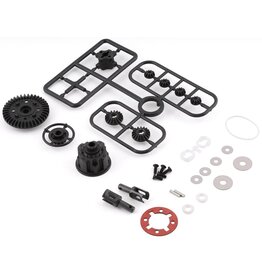 YEAH RACING YEA-TATT-020 TAMIYA OIL-FILLED DIFFERENTIAL GEAR SET (TT-01/TT-02/XV-02)