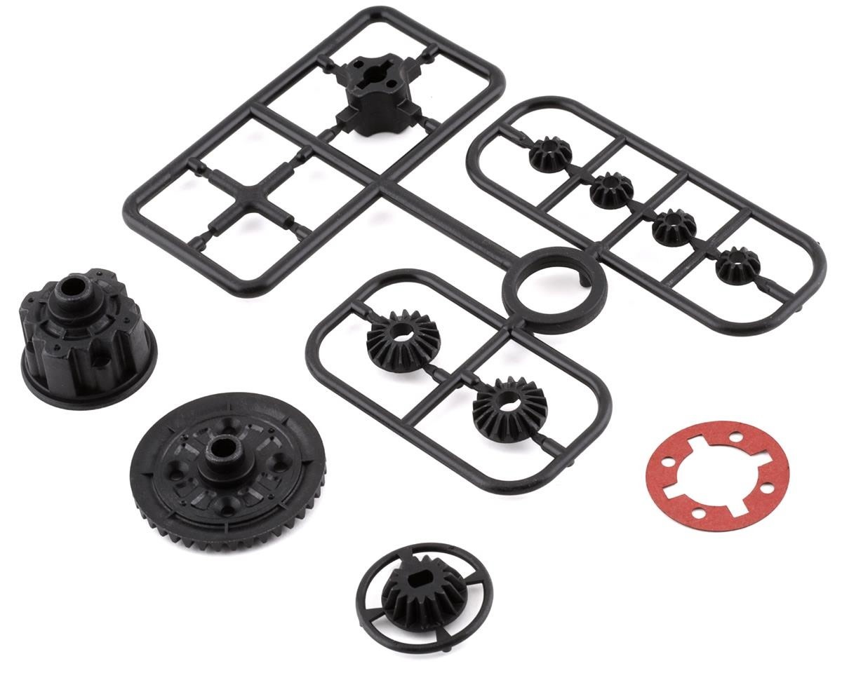 YEA-TATT-054 TAMIYA TT-02 DIFFERENTIAL CASE & GEAR SET