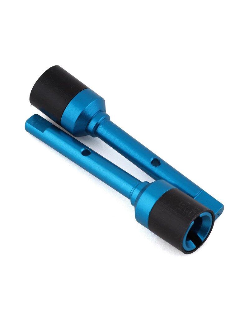 YEAH RACING YEA-TT02-016BU TAMIYA TT-02 ALUMINUM CENTER DRIVE CUPS (BLUE) (2)