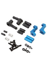 YEAH RACING YEA-TATT-055BU TAMIYA TT-02 ALUMINUM BATTERY HOLDER TABS SET (BLUE)