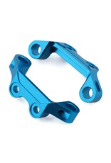 YEAH RACING YEA-TT02-010BU TT-02 ALUMINUM UPPER SUSPENSION ARM MOUNTS (BLUE) (2)