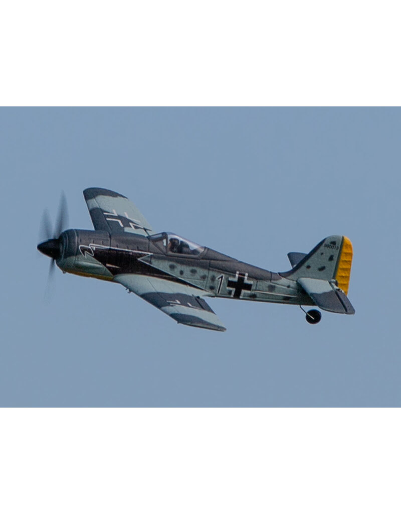 RAGE RC RGRA1308 FOCKE-WULF FW 190 MICRO RTF AIRPLANE WITH PASS (PILOT ASSIST STABILITY SOFTWARE) SYSTEM