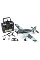 RAGE RC RGRA1308 FOCKE-WULF FW 190 MICRO RTF AIRPLANE WITH PASS (PILOT ASSIST STABILITY SOFTWARE) SYSTEM