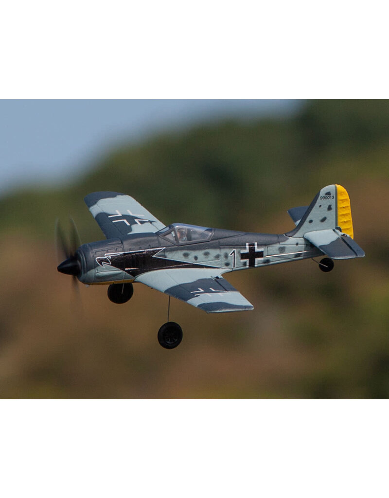 RAGE RC RGRA1308 FOCKE-WULF FW 190 MICRO RTF AIRPLANE WITH PASS (PILOT ASSIST STABILITY SOFTWARE) SYSTEM