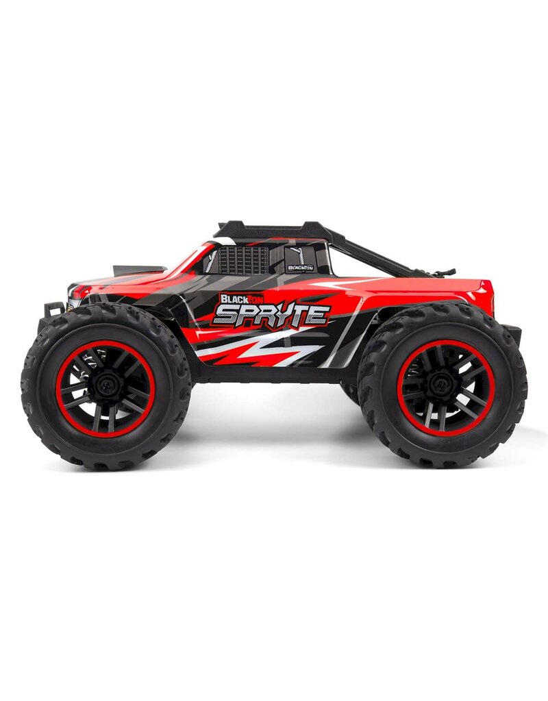 RAGE RC BZN540302 BLACKZON SPRYTE MT 1/20 4WD ELECTRIC MONSTER TRUCK: RED