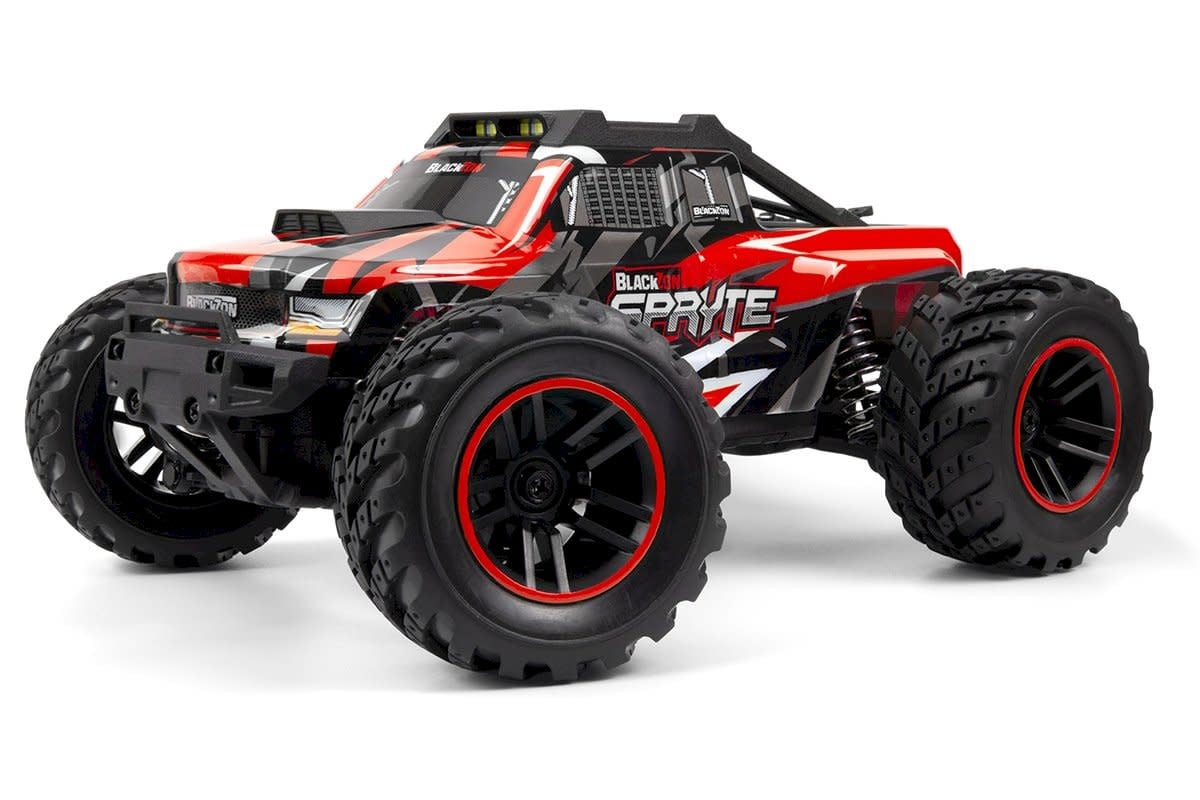 BZN540302 BLACKZON SPRYTE MT 1/20 4WD ELECTRIC MONSTER TRUCK: RED