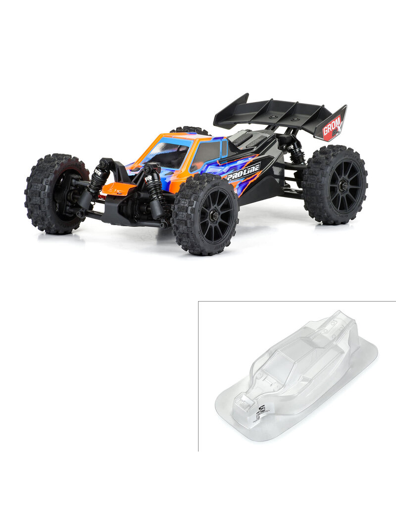 PROLINE RACING PRO367100 AXIS BODY FOR TYPHON GROM: CLEAR