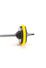 PN RACING PN MR2055PC53 ENCLOSED COVER KIT SPUR GEAR 64P 53T FOR GEAR DIFFERENTIAL: YELLOW