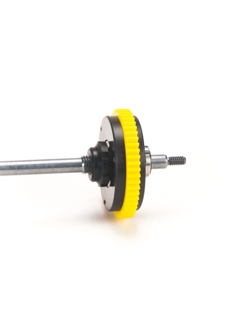 PN RACING PN MR2055PC53 ENCLOSED COVER KIT SPUR GEAR 64P 53T FOR GEAR DIFFERENTIAL: YELLOW