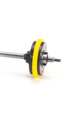 PN RACING PN MR2055PC53 ENCLOSED COVER KIT SPUR GEAR 64P 53T FOR GEAR DIFFERENTIAL: YELLOW