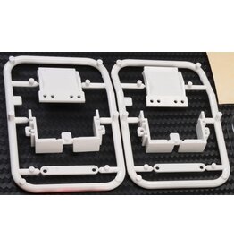 PN RACING KEN 600521W BODY MOUNTING KIT FOR PNR CONCEPT C9 BODY WHITE
