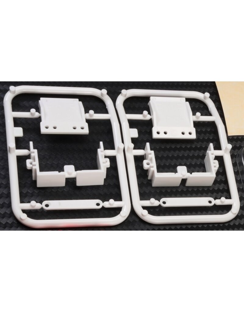 PN RACING KEN 600521W BODY MOUNTING KIT FOR PNR CONCEPT C9 BODY WHITE