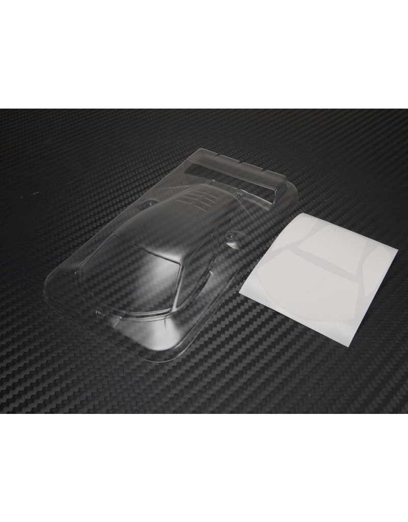 PN RACING KEN PN600510 LEXAN ROOF AND LEXAN WING FOR PNR CONCEPT C9 BODY CLEAR