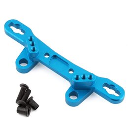 YEAH RACING YEA-TT02-008BU TT-02 ALUMINUM FRONT/REAR SHOCK TOWER (BLUE)