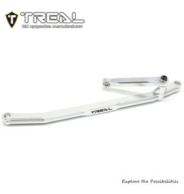TREAL TRLX00430JH8Z  LOSI MINI LMT ALUMINUM STEERING LINKS (SILVER)