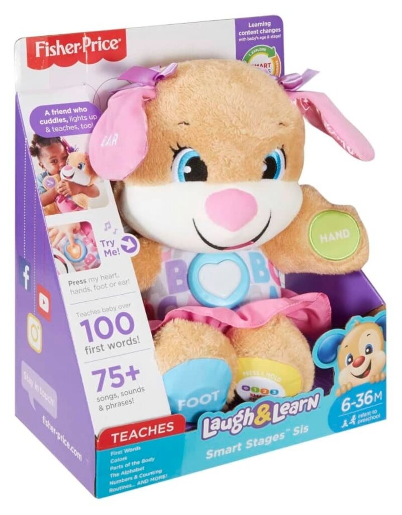FISHER PRICE FP JCT11 LAUGH AND LEARN SMART STAGES SIS