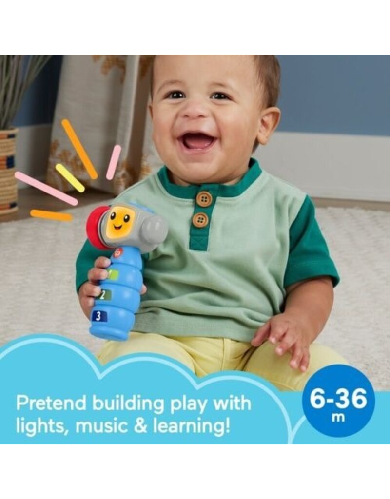 FISHER PRICE FP HXP22 LAUGH AND LEARN TAP AND LEARN HAMMER