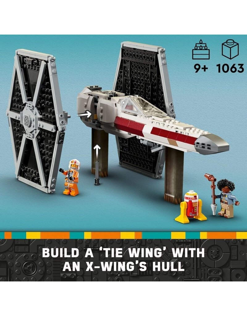 LEGO LEGO 75393 STARWARS TIE FIGHTER AND X-WING MASH-UP
