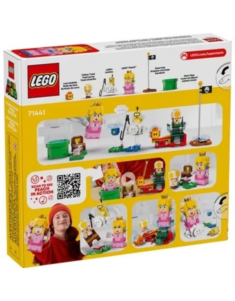 LEGO LEGO 71441 SUPER MARIO ADVENTURES WITH INTERACTIVE LEGO PEACH