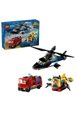 LEGO LEGO 60462 CITY HELICOPTER, FIRE TRUCK & SUBMARINE REMIX
