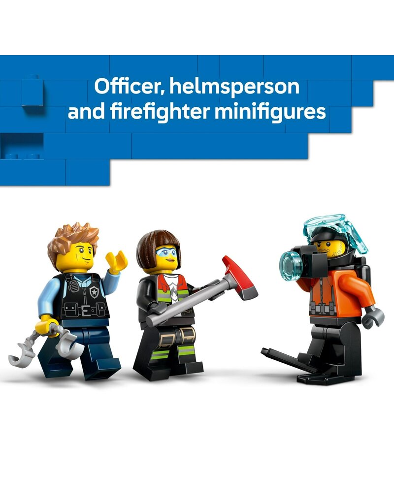 LEGO LEGO 60462 CITY HELICOPTER, FIRE TRUCK & SUBMARINE REMIX