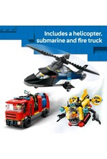 LEGO LEGO 60462 CITY HELICOPTER, FIRE TRUCK & SUBMARINE REMIX