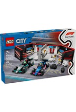 LEGO LEGO 60444 CITY F1 GARAGE AND MERCEDES-AMG AND ALPINE CARS