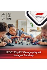 LEGO LEGO 60444 CITY F1 GARAGE AND MERCEDES-AMG AND ALPINE CARS