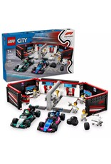 LEGO LEGO 60444 CITY F1 GARAGE AND MERCEDES-AMG AND ALPINE CARS