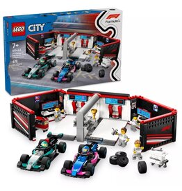 LEGO LEGO 60444 CITY F1 GARAGE AND MERCEDES-AMG AND ALPINE CARS