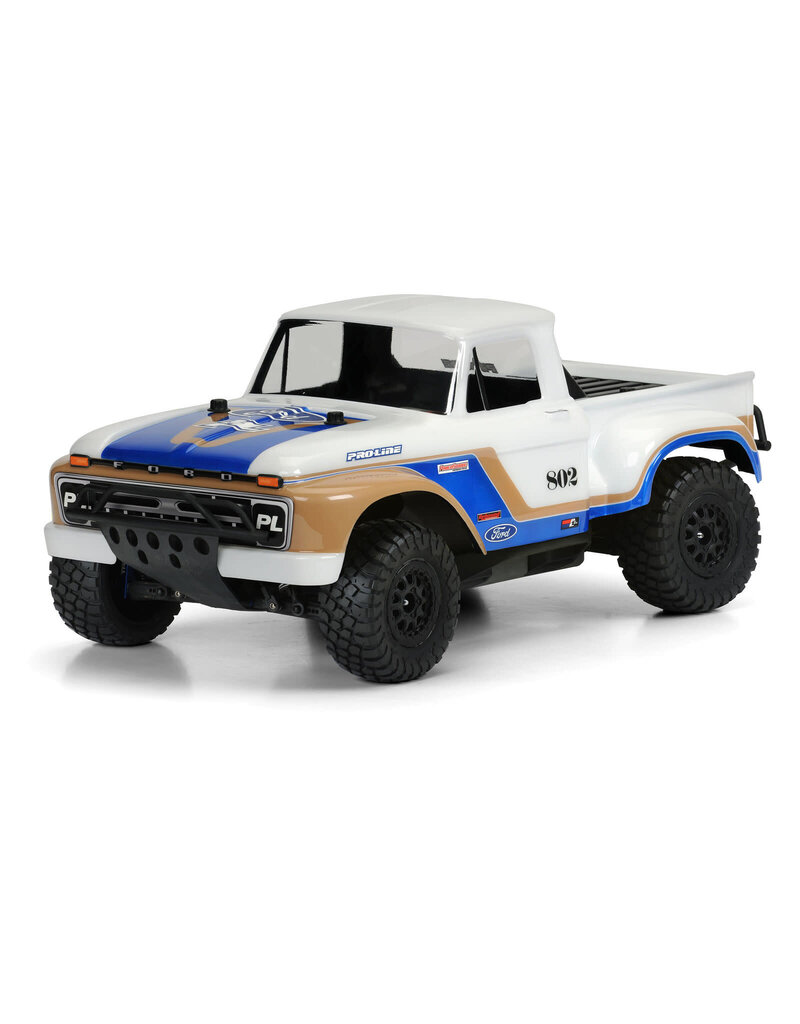 PROLINE RACING PRO340800 1966 FORD F-100 CLEAR BODY: SLASH, SLASH 4X4