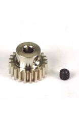 ROBINSON RACING RRP1021 48P PINION GEAR 21T (3.17MM BORE): NICKEL PLATED ALLOY STEEL