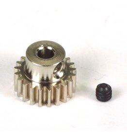 ROBINSON RACING RRP1021 48P PINION GEAR 21T (3.17MM BORE): NICKEL PLATED ALLOY STEEL