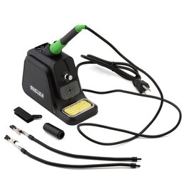 ECOPOWER ECP-3202 80W ADJUSTABLE TEMPERATURE DIGITAL SOLDERING STATION W/ALLIGATOR CLIP SUPPORT ARMS