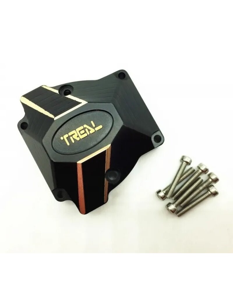 TREAL TRLX0026L8V8Z  REDCAT GEN8 BRASS HEAVY DIFFERENTIAL COVER (75G)