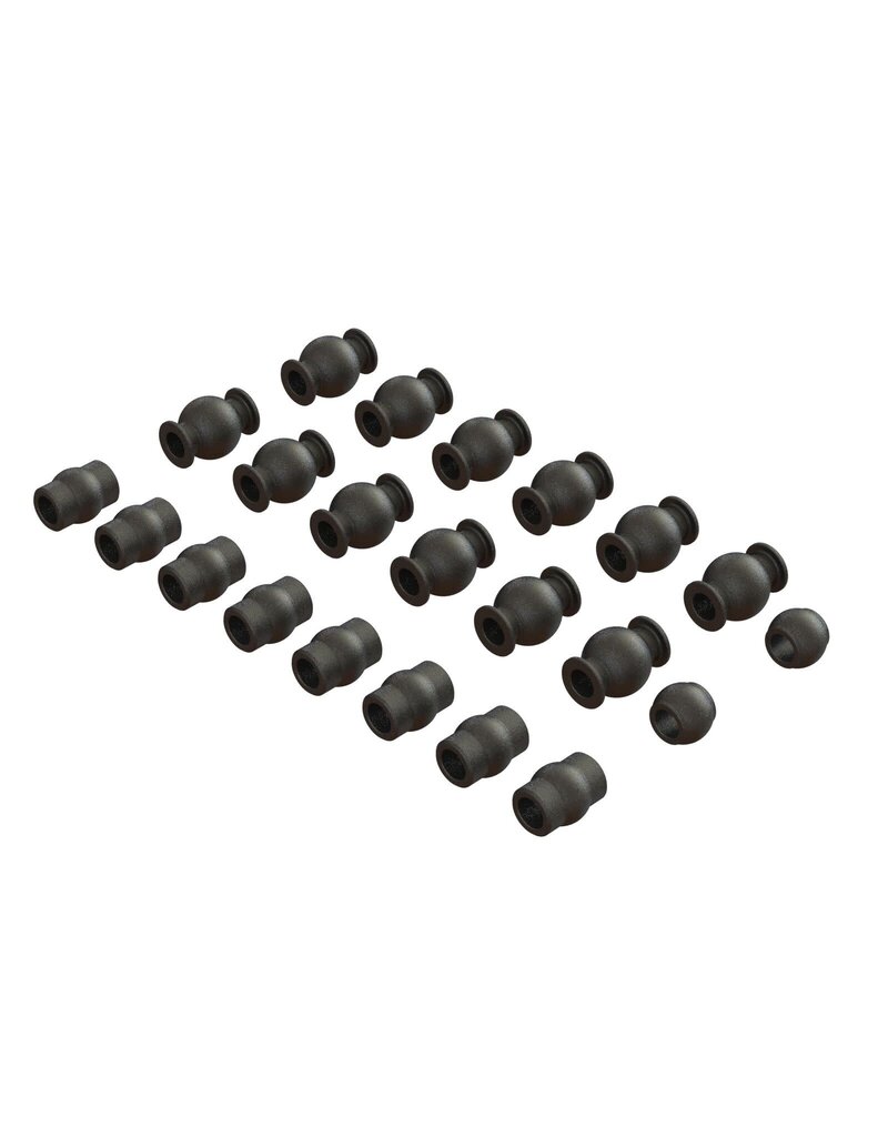 ARRMA ARA330810 STEEL PIVOT BALL SET - 12X7MM 10X6MM