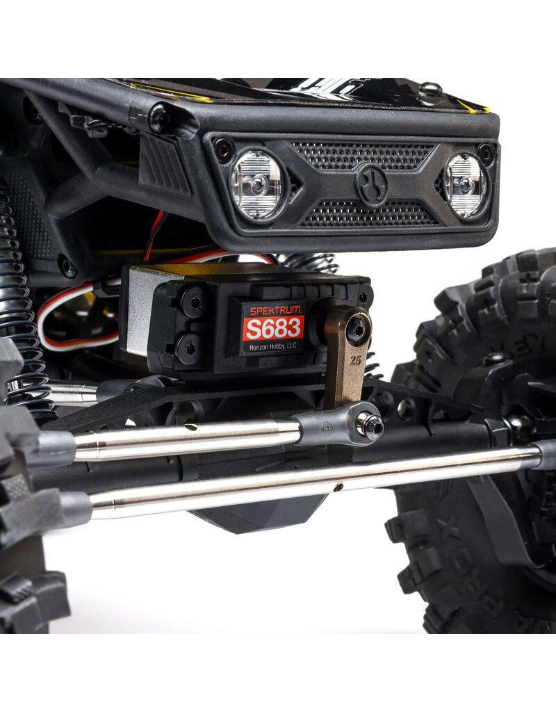 AXIAL AXI-1543T2 1/10 UTB10 CAPRA 1.9 4WS 4X4 RTR BRUSHED ROCK CRAWLER: YELLOW