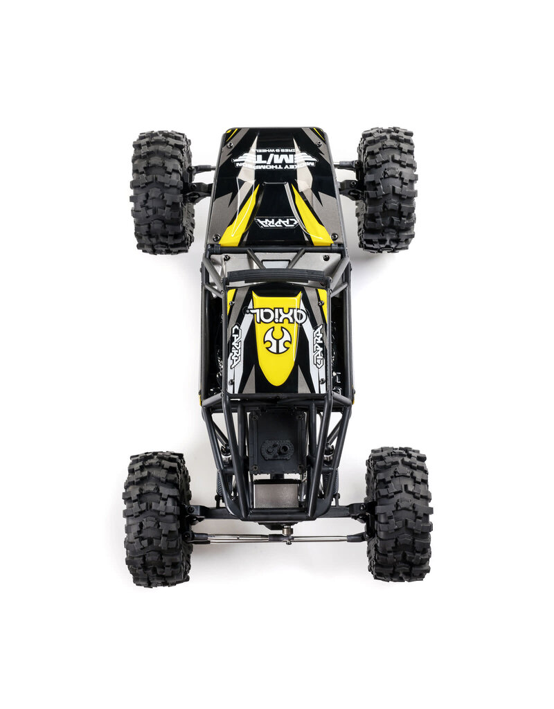 AXIAL AXI-1543T2 1/10 UTB10 CAPRA 1.9 4WS 4X4 RTR BRUSHED ROCK CRAWLER: YELLOW