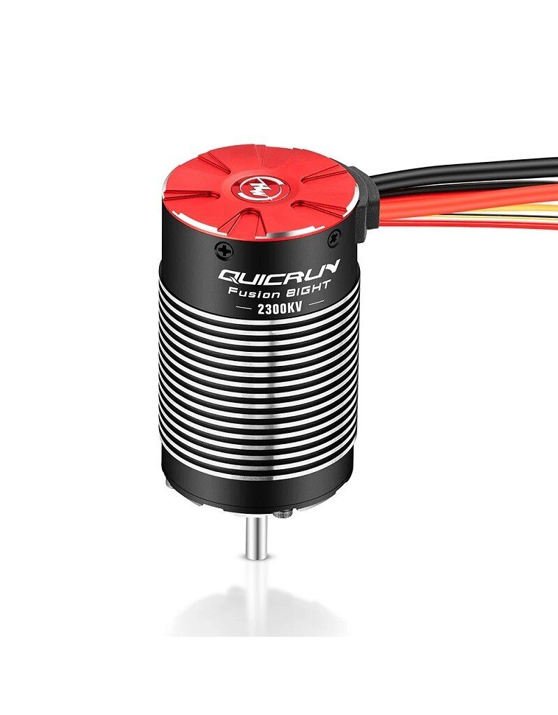 HOBBYWING HWI30120404 QUICRUN FUSION 8IGHT 2300KV (2IN1 FOC SYSTEM) FOR CRAWLER