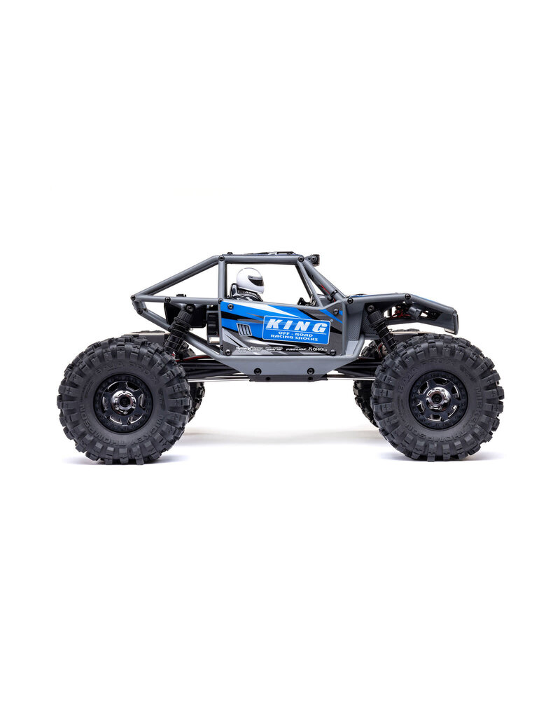 AXIAL AXI-1750T1 1/18 UTB18 CAPRA 4WS 4X4 RTR BRUSHED ROCK CRAWLER (BATTERY & CHARGER INCLUDED): BLUE