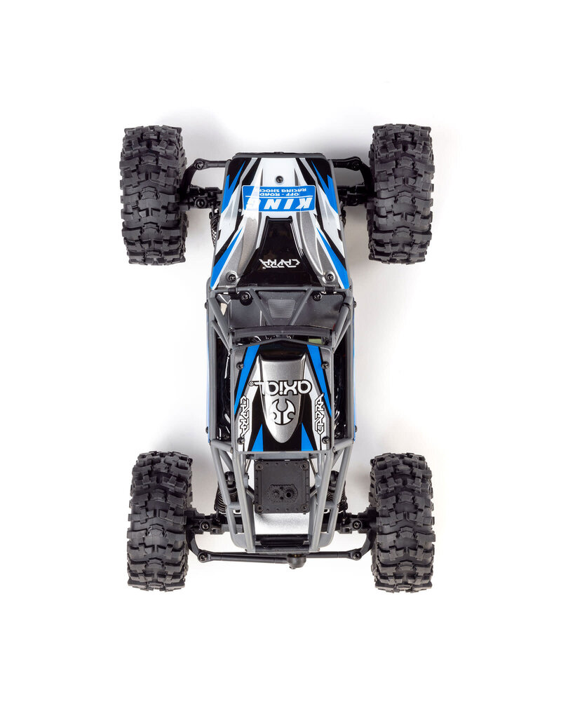 AXIAL AXI-1750T1 1/18 UTB18 CAPRA 4WS 4X4 RTR BRUSHED ROCK CRAWLER (BATTERY & CHARGER INCLUDED): BLUE