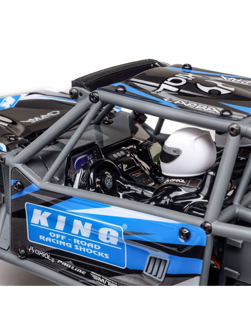 AXIAL AXI-1750T1 1/18 UTB18 CAPRA 4WS 4X4 RTR BRUSHED ROCK CRAWLER (BATTERY & CHARGER INCLUDED): BLUE