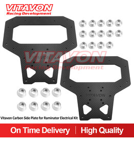 VITAVON VTNRAM0016  RAMINATOR CARBON FIBER MAIN CHASSIS PLATES