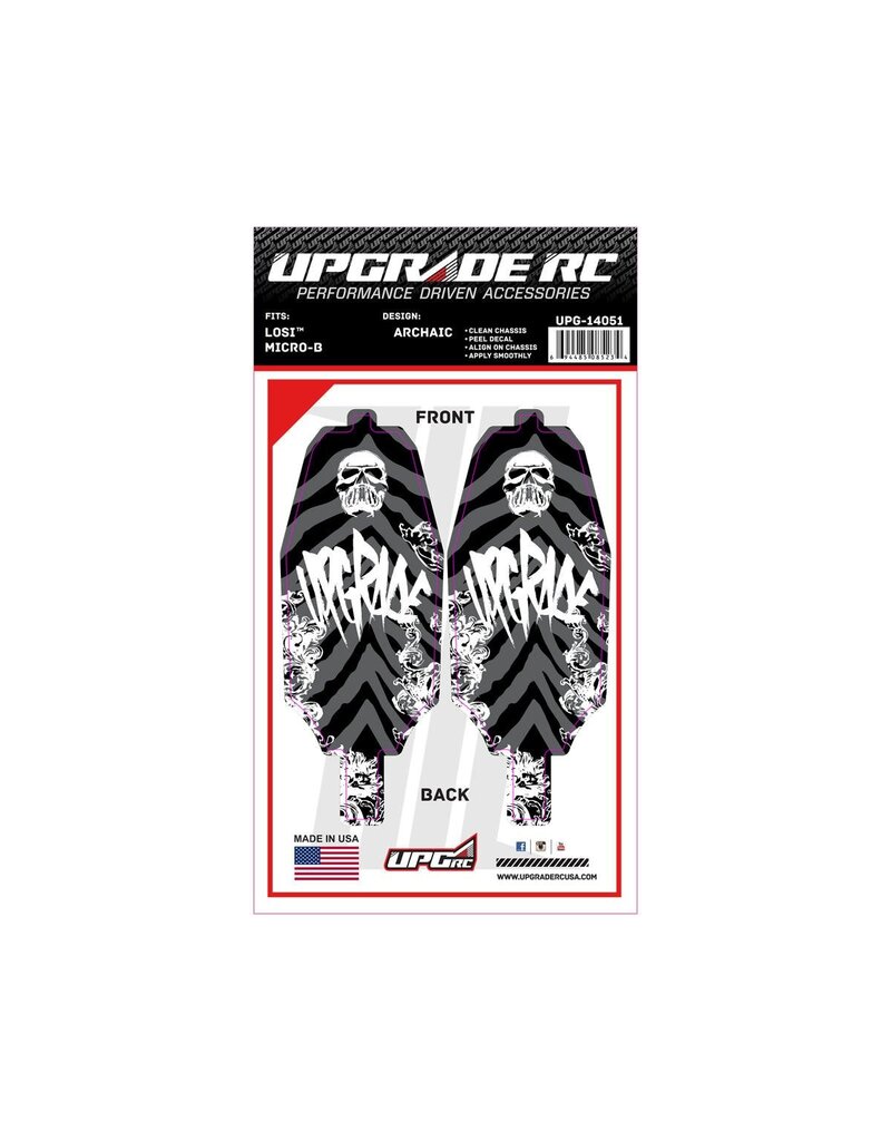 UPGRADE RC UPG-14051 CHASSIS PROTECTOR FOR LOSI® MICRO-B (ARCHAIC) (2)