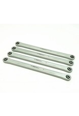 TREAL TRLX002V2YZZH  LOSI LMT ALUMINUM UPPER LINK BARS (4) (SILVER)