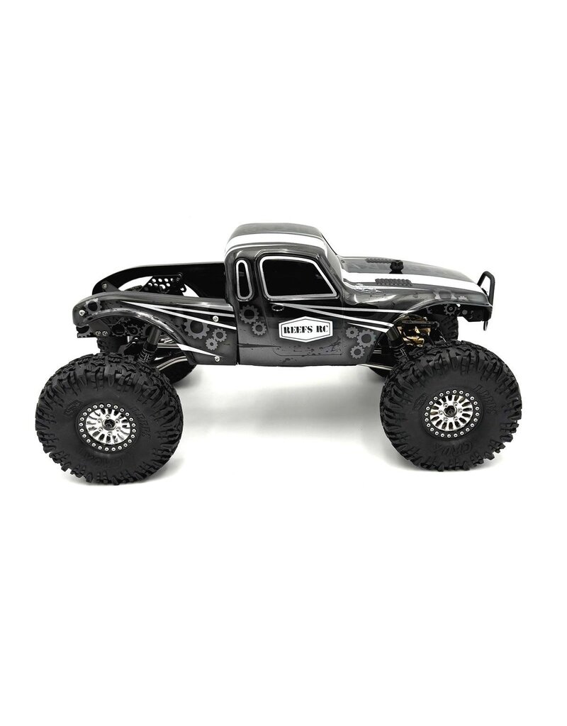 REEFS RC SEHREEFS226  PLAGUE 1/10 COMPETITION ROCK CRAWLER BODY (CLEAR) W/REAR FENDERS