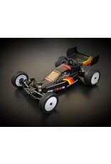 LEADFINGER RACING LFRE3069  LOSI® MINI-B RETRO-MOD BODY (CLEAR) W/WING