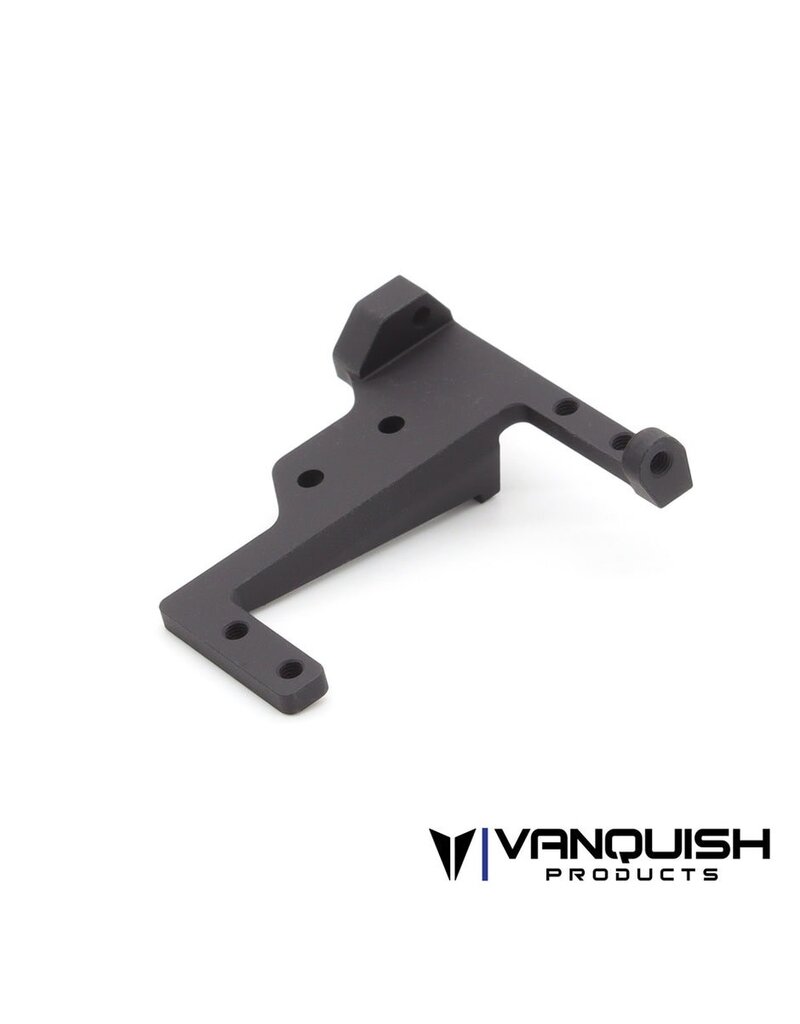 VANQUISH VPS08653 ALUMINUM F10 BTA ON AXLE SERVO MOUNT: BLACK